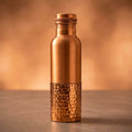 CB-2 Semi Hammered Copper Bottle