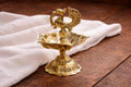 Brass Peacock Diya