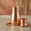 CJ-1 Hammered Copper Bedside Jar