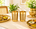 BR 10-Brass Glasses set-Big