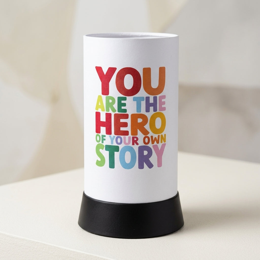 HERO - Quote Lamp Shade
